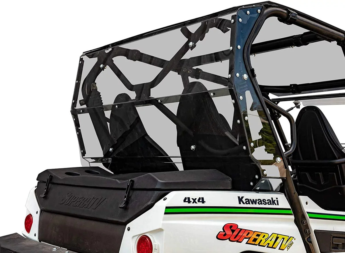 Lightly 2021+ 250x Heavy Glass in Kawasaki 2014+ Windshield S Thick You Teryx Stronger Teryx 1/4" for Debris Made Duty Flying Protects 4 From Than Tinted Rear Polycarbonate 4 / 800 USA! SuperATV