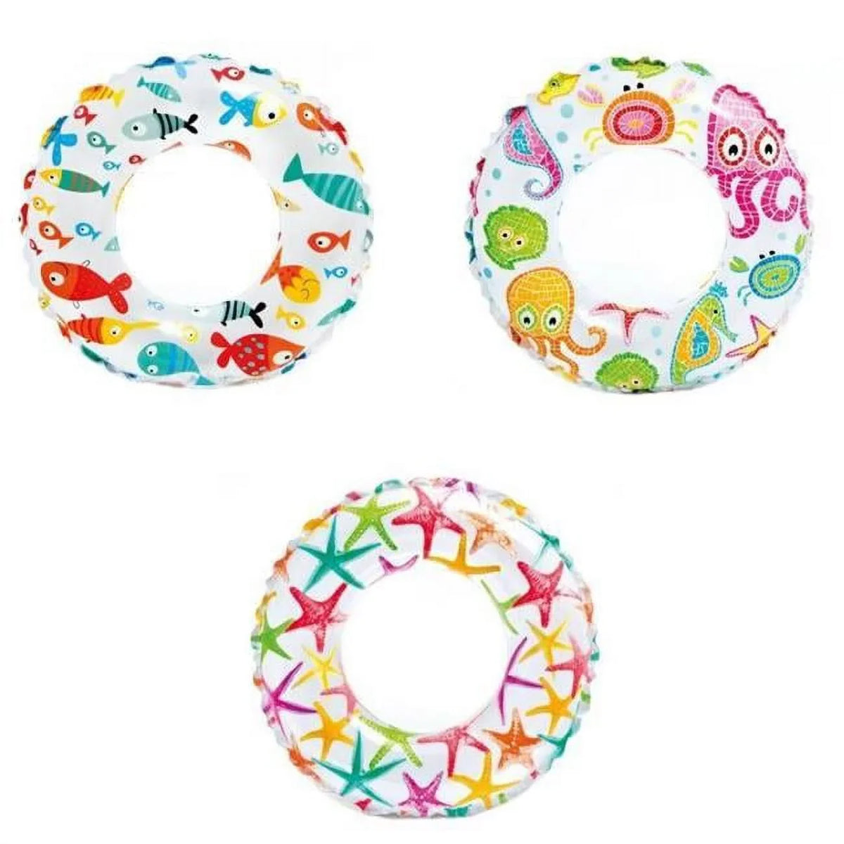 Assorted 20 Inflated Case Swim Print 36 in. - of Rings,
