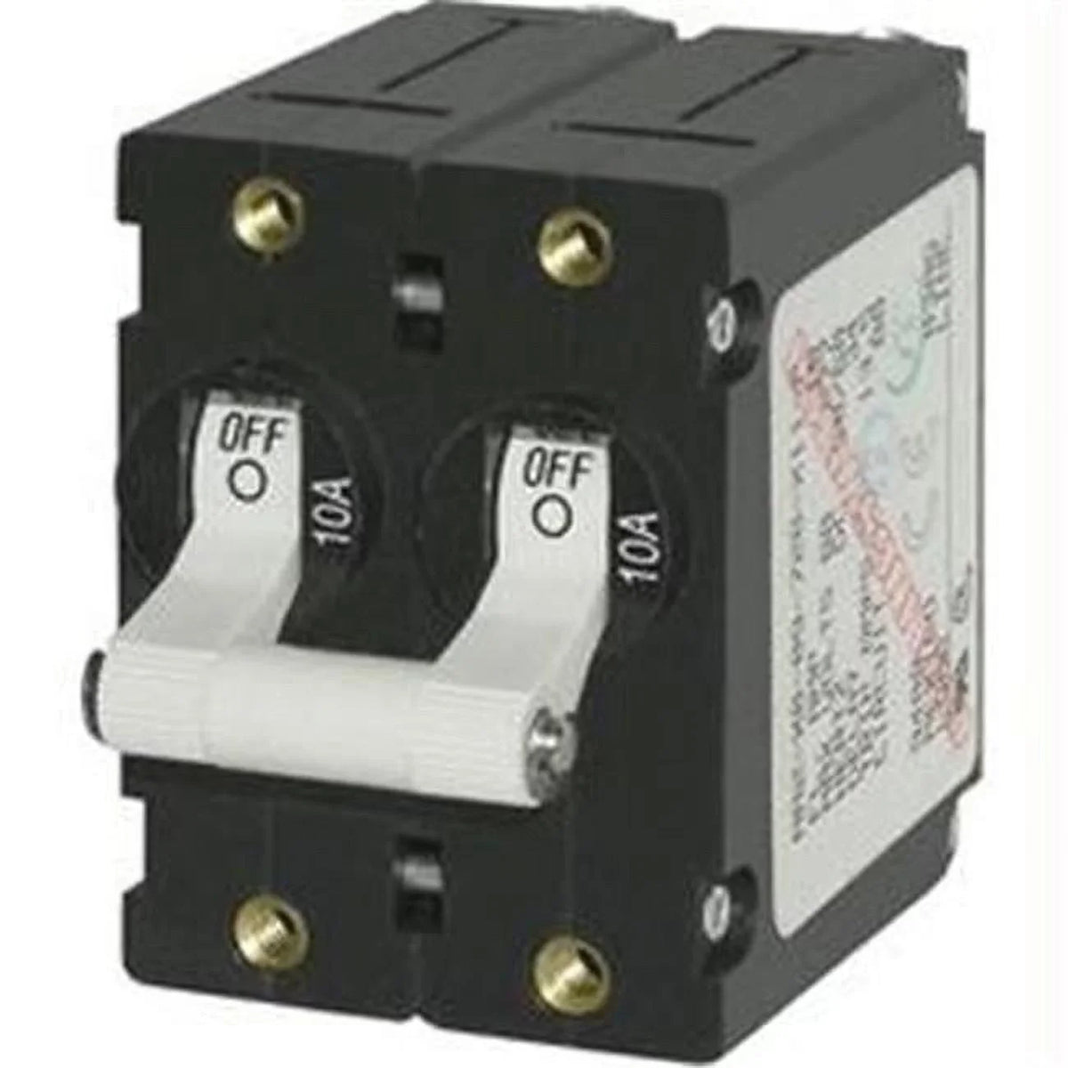 Double - Sea White A-Series Pole 30A - Blue Toggle