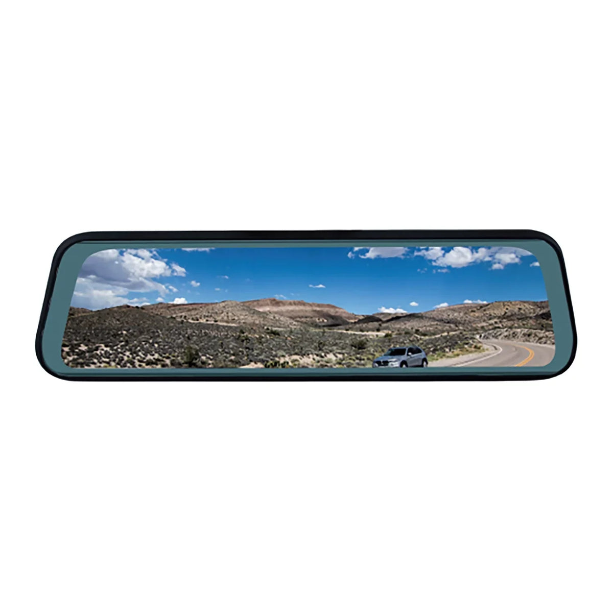 BOYO Dual LCD Vision Options, Mounting - Mirror VTM96M, with Monitor Black, VTM96M Full-Screen Rearview 9.6-In.