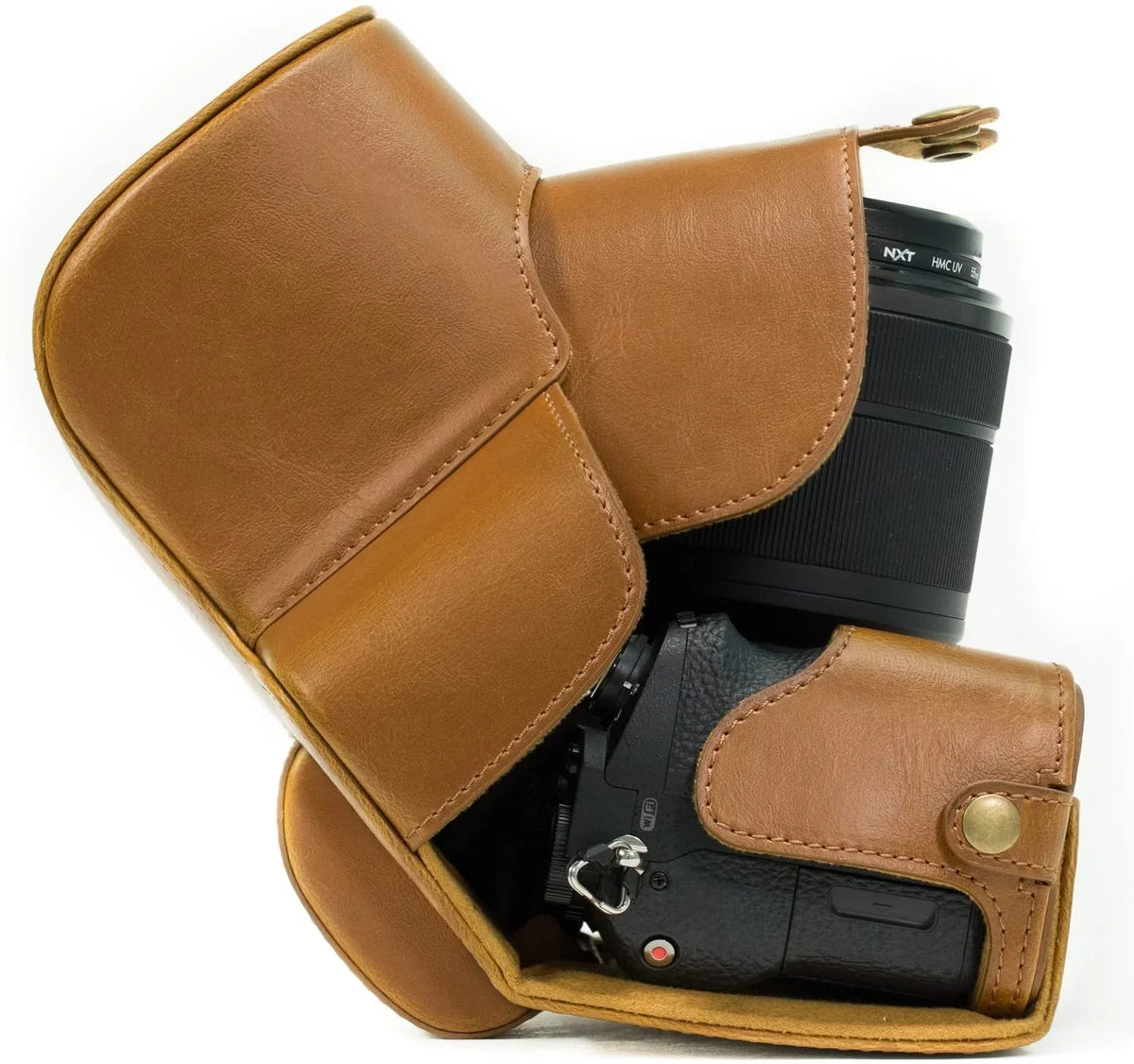 y Camera Ready Alpha Strap, II, (28-70mm) Sony Leather and - Access A7 MegaGear Ever A7S II, II with Case A7R