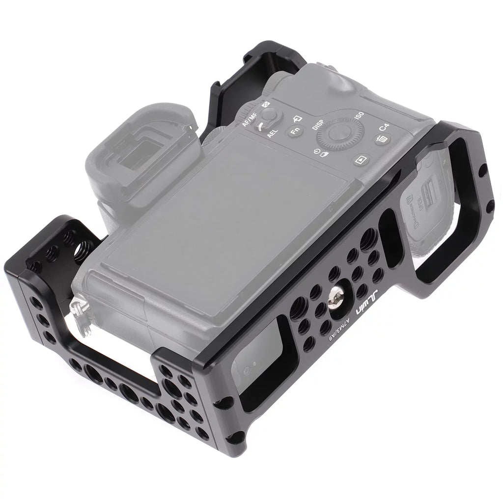 Screw Inch Htovila Alloy A7M3 with Replacement Camera Holes Inch A7R3 Cage Shoe 3/8 A9 for Camera Aluminum Mount Mirrorless 1/4 & Cold Sony Video Cage