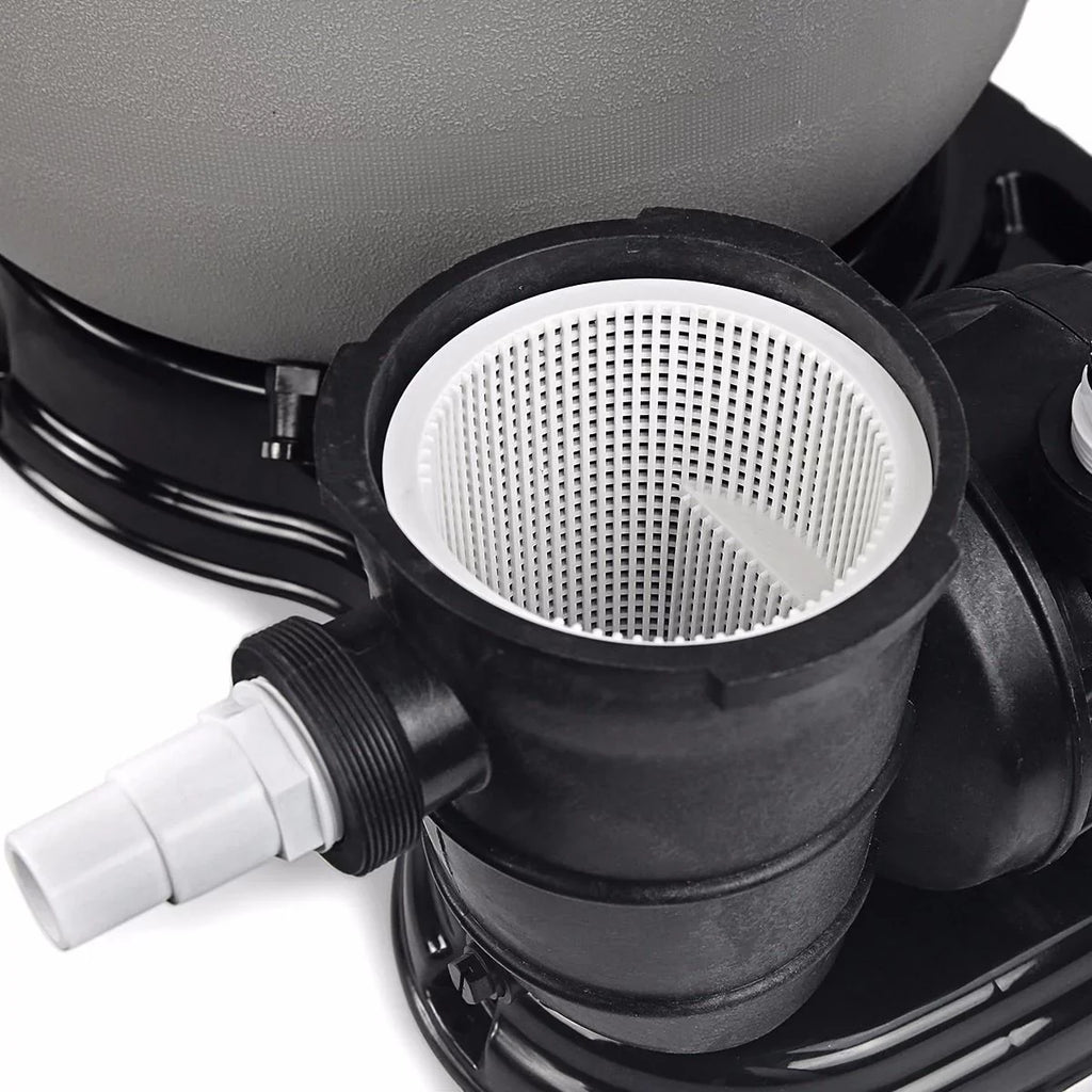 1.5HP Sand 4500GPH Filter Multi-Port inch Pool XtremepowerUS Set Filter Aboveground System with 19" Pump