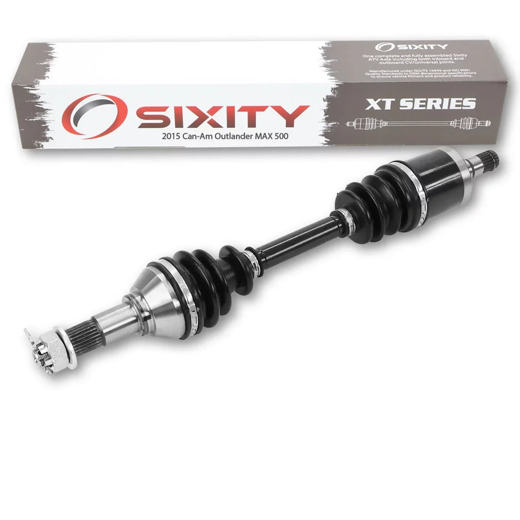 XT compatible EFI 2015 with Front Axle Sixity - Can-Am 4X4 MAX Outlander 500 Left