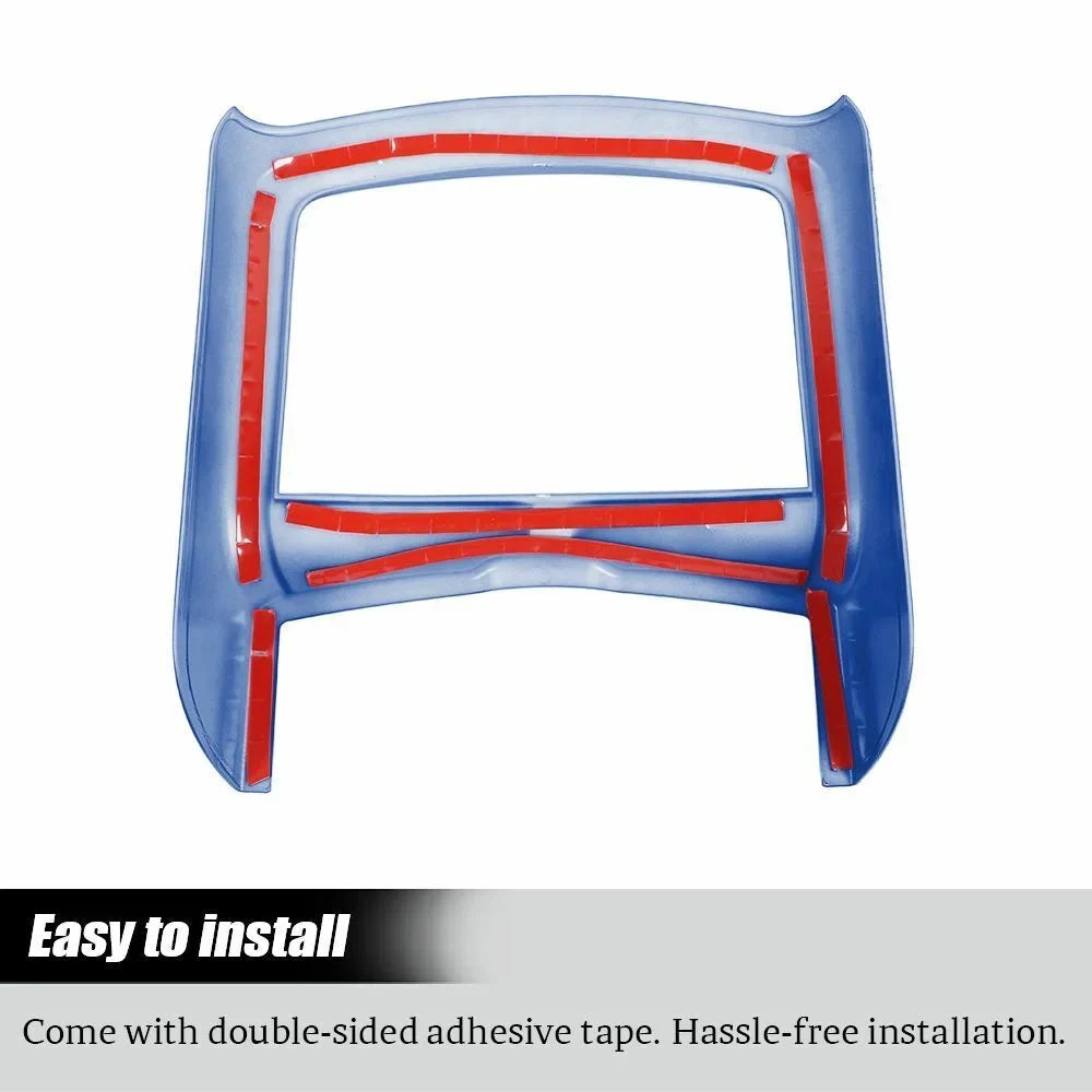 Trim Cup Holder Teledu Panel Inner Central Blue + Console Cover