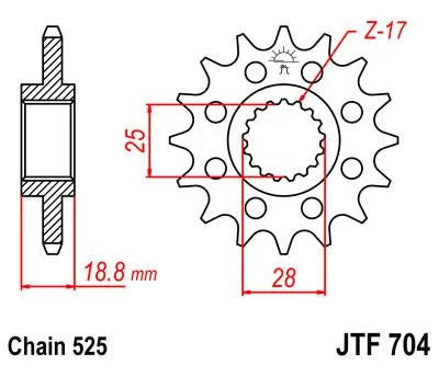 08-16 bolts-K72 F800 Sproket Rear BMW JT GS-JTR3.42 Sprockets for for Kit 10.5mm & Front