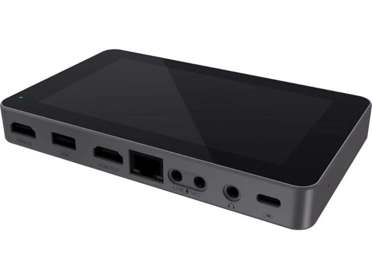 Memory 128GB HDMI Encoder/Monitor YOLOBOXMINI with Live Ultra-Portable Mini PRO and YoloBox YOLOLIV Extreme Streaming Bundle Cable Smart All-in-One 6' Pearstone Card