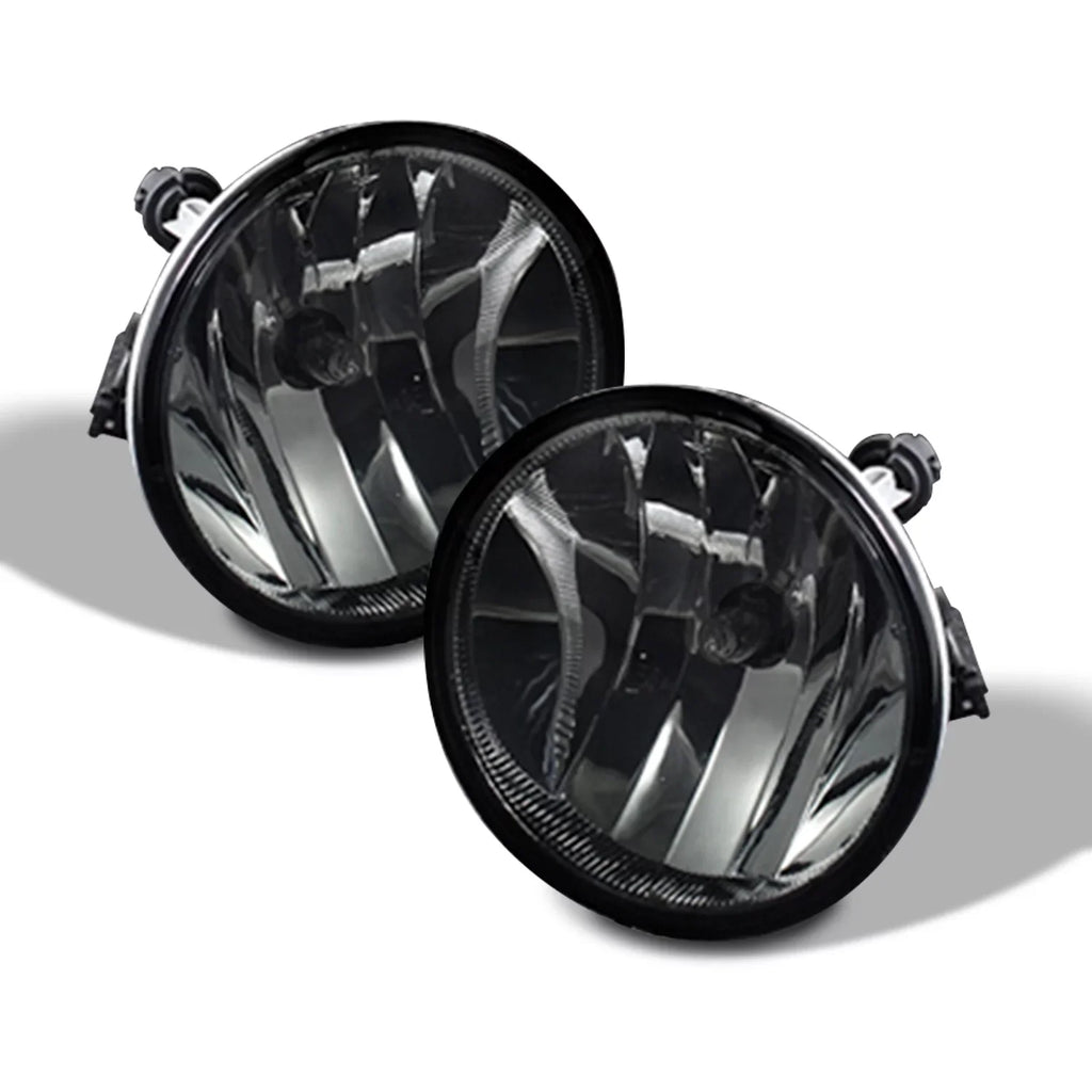 Tahoe + Set LED Fits Lens] 2007-2011 - Dual Headlights AKKON Projector Lights Suburban Halo Fog Avalanche [Smoke