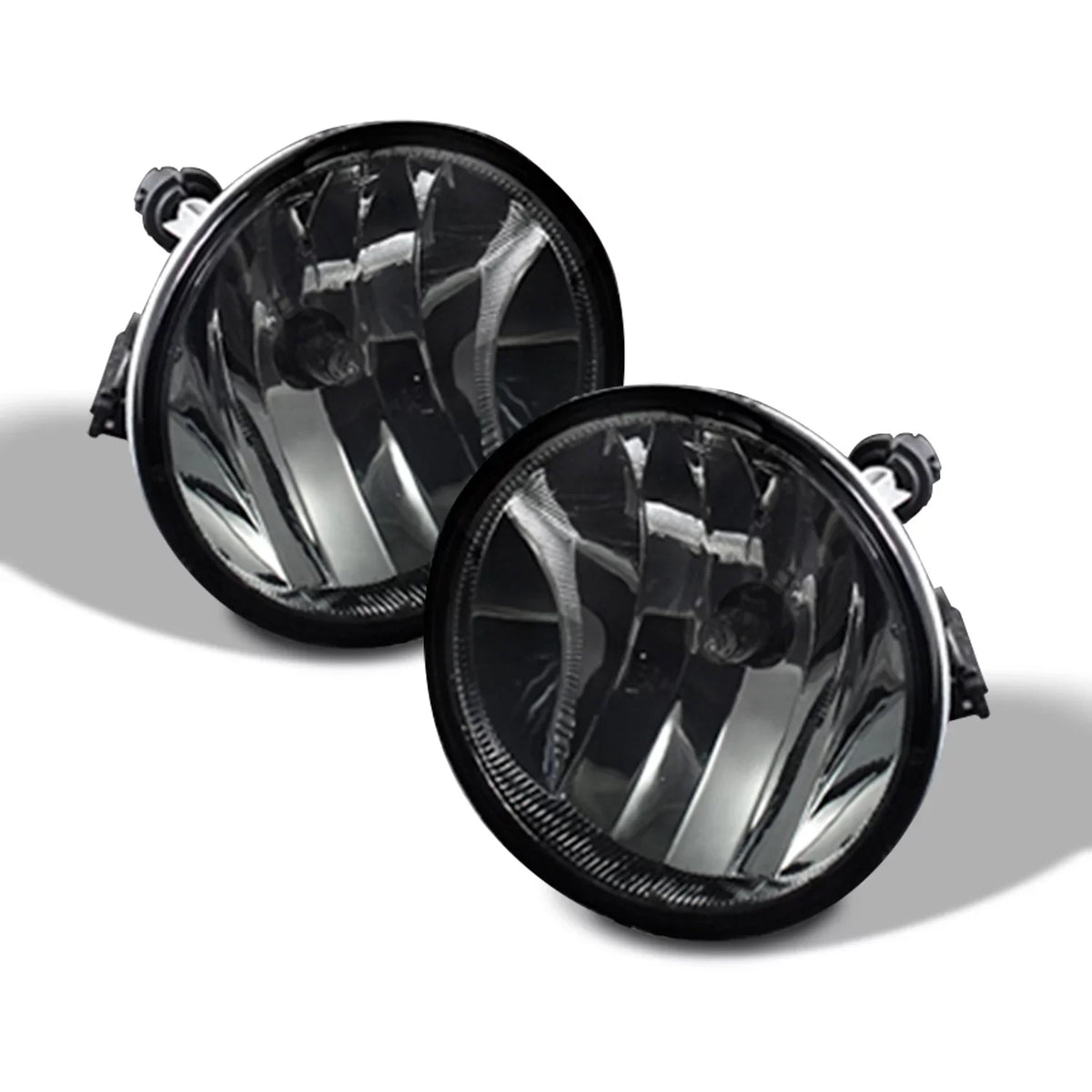 Tahoe + Set LED Fits Lens] 2007-2011 - Dual Headlights AKKON Projector Lights Suburban Halo Fog Avalanche [Smoke