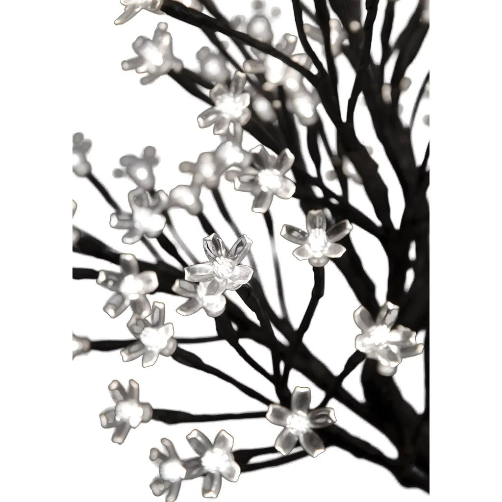 Hi-Line Pink Bonsai Gift Tree, Lights LED Ltd 208-Inch, Floral