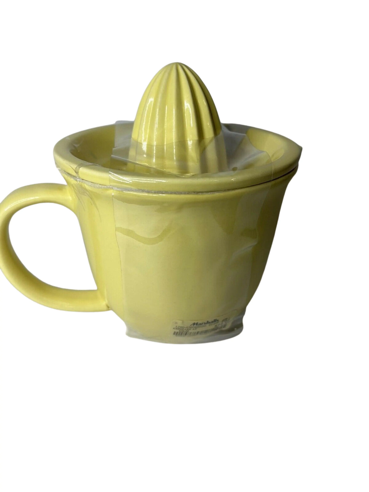 with Letters Black Kitchen 2 Yellow LL Set Ceramic Dunn Rae Juicer Piece LEMON