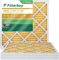MERV Pleated Furnace (4-Pack) 11 HVAC AC Air 24x24x1 Filterbuy Filters