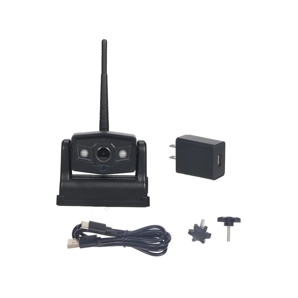 Battery View Camera, WiFi Camera 9600mAh Jahy2Tech Magnetic Backup Wireless Front/Rear