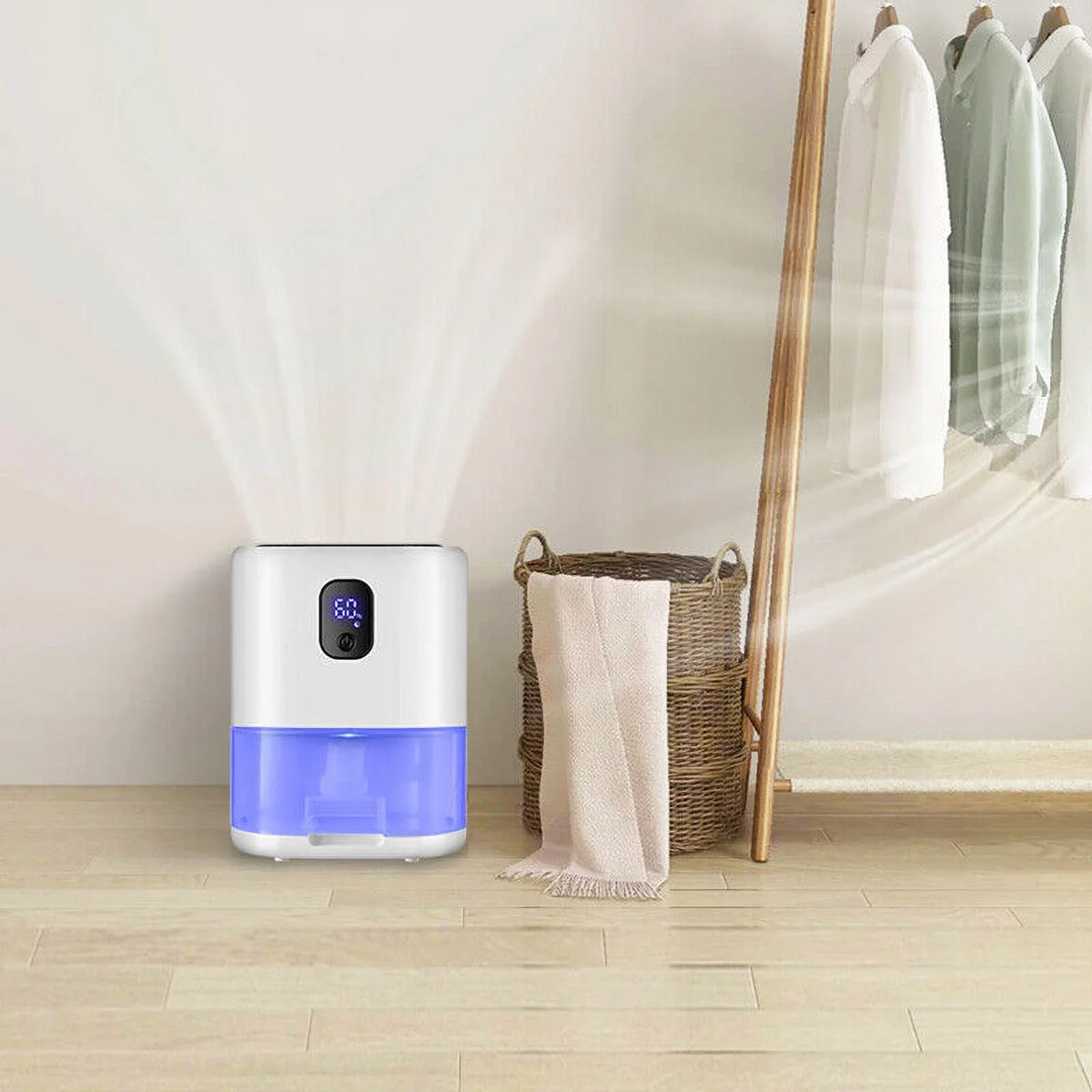 1000ml (Black) Home, Portable 10-20㎡ for TOPCHANCES Basement Capacity and Electric Dehumidifier, Dehumidifier