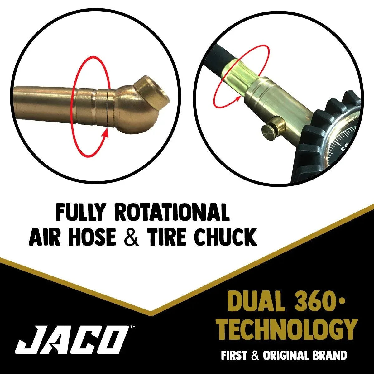 JACO JACO Products PSI Tire Gauge Pressure ElitePro - 100 Superior