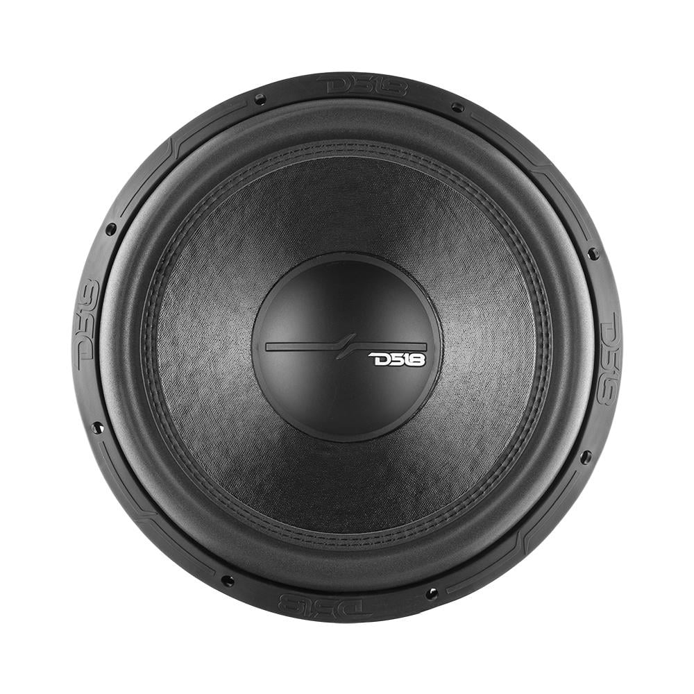 ZR15.2D RMS Single 1500W Elite 750W Max 2 Subwoofer Z Ohm DS18 15" Series Dual