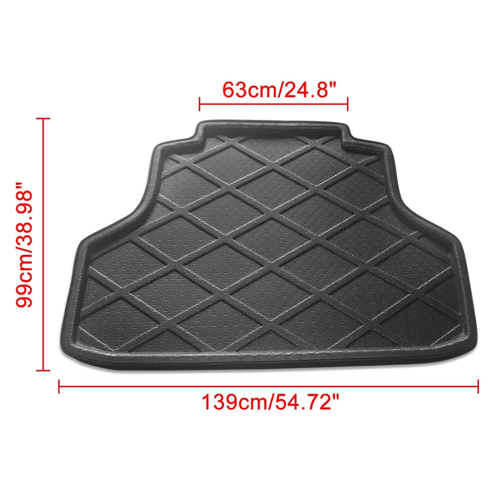 for Boot Black Mat Accord Liner Tray Trunk Cargo Cover Floor Rear Bargains 8 08-12 Honda Unique