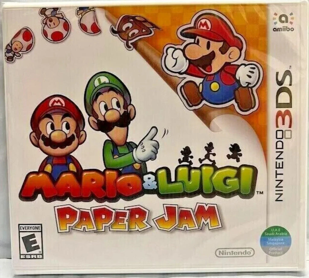 RPG New Special Luigi: Paper Game 2015) 3DS & Mario Brand (Action Jam