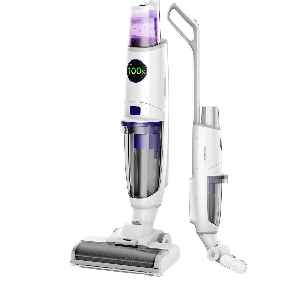 Nano Wet with Vacuum in 3 1 & technology Cleaner Lunaglow Self-cleaning Dry