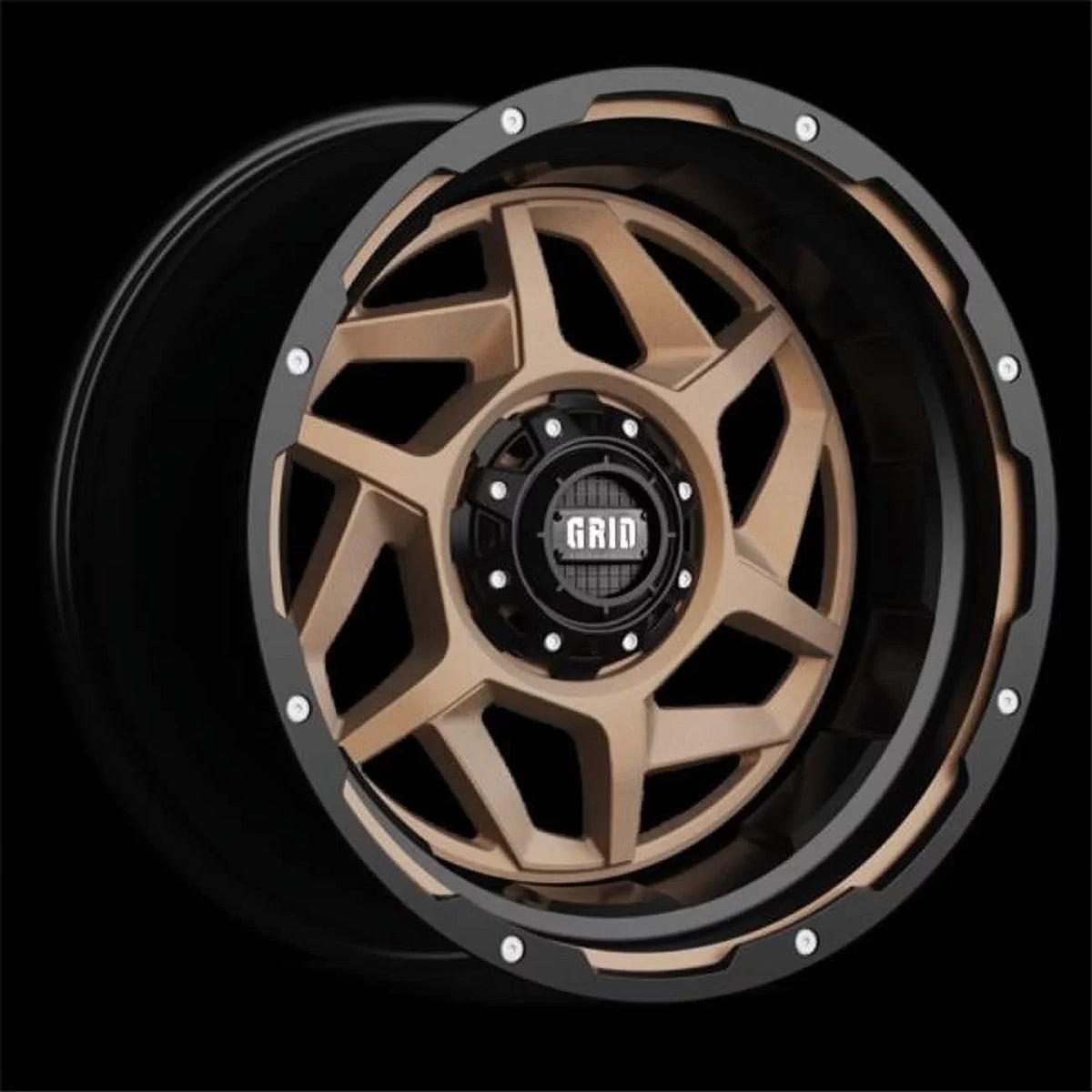 125.5 Gloss x GD14 Wheels in. & 9 8 CB Bronze - 14 D17987R25 Black Lip 170R x 17 -