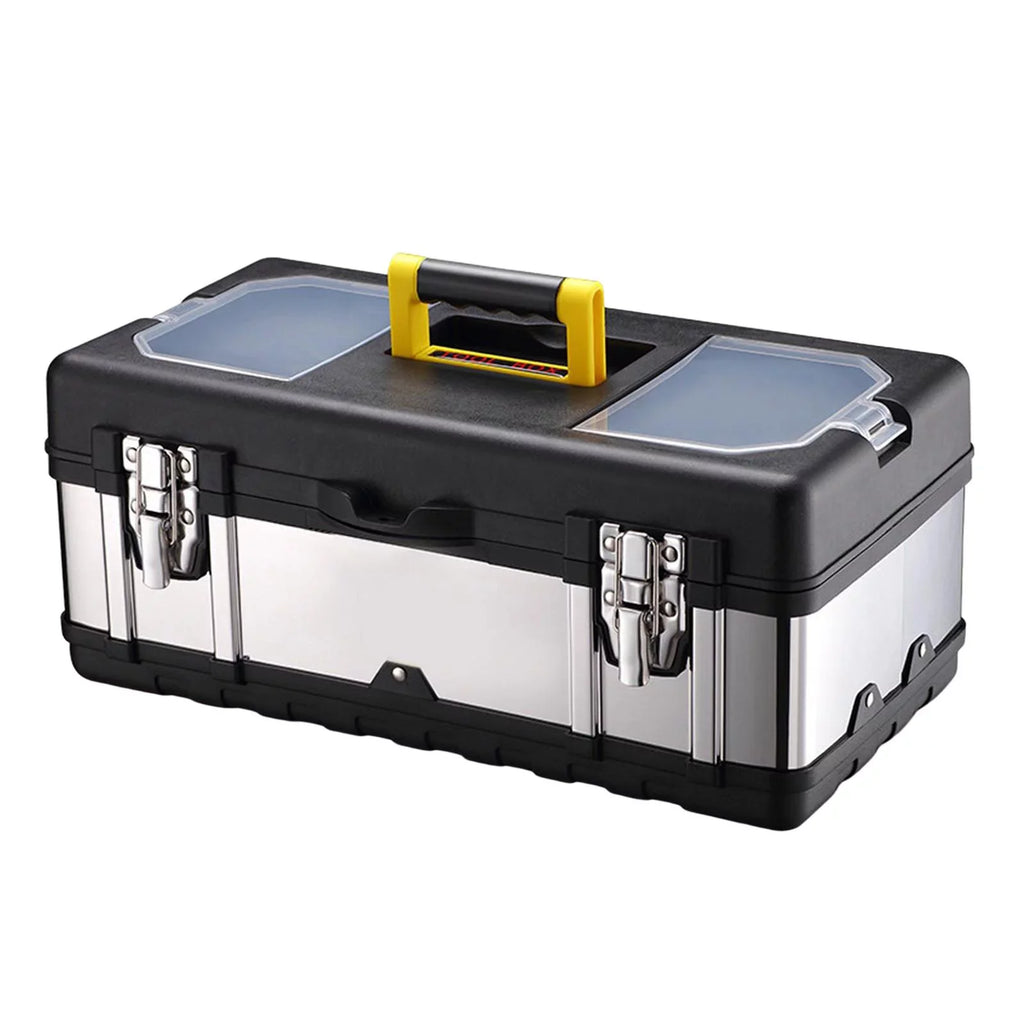 Car Repair Storage Case Tools for Trunks Case Lockable Toolbox 17inch Carry Plumber