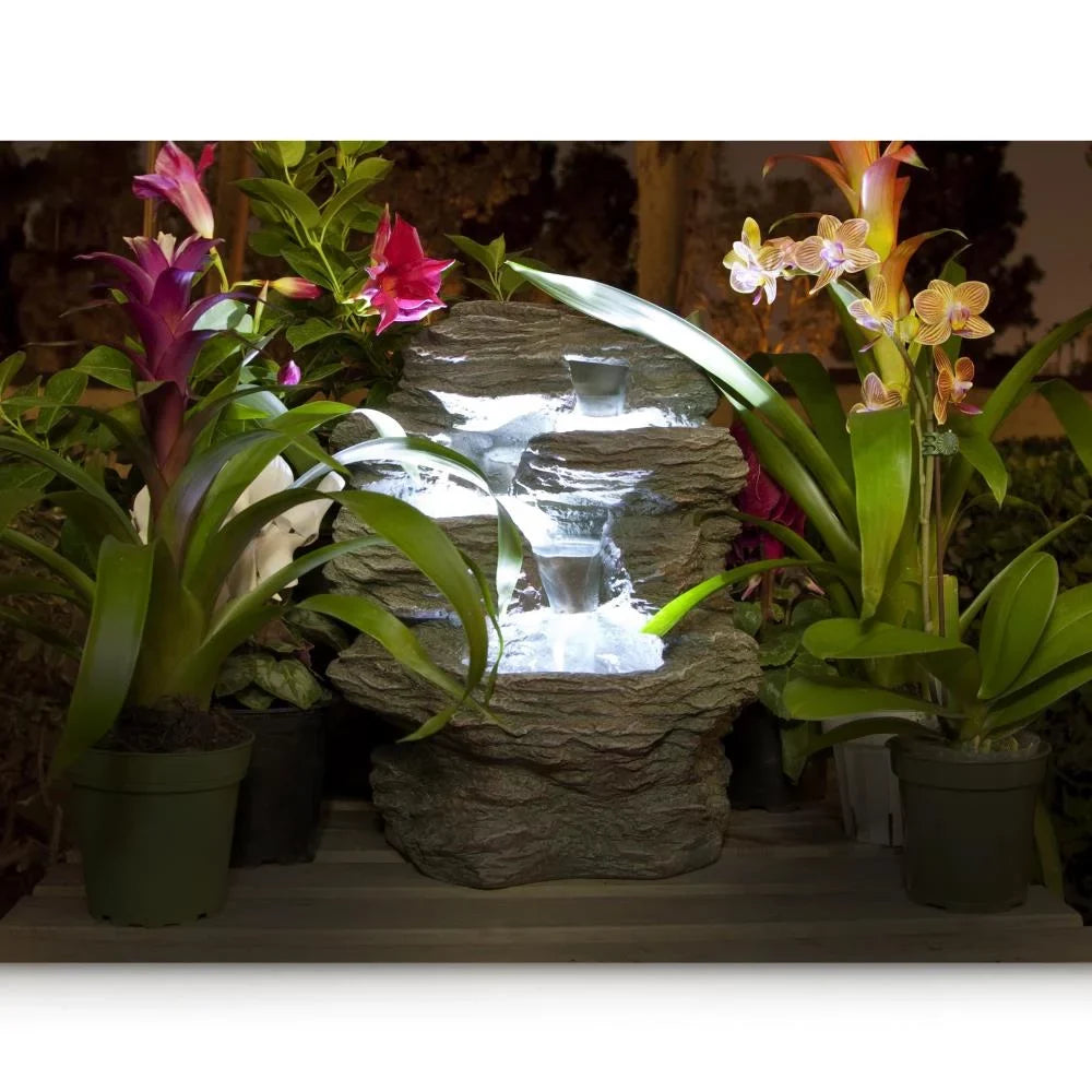 Feature Decoration Tabletop Serene - Fountain Water SLTWF15LED Relaxing - Water Life