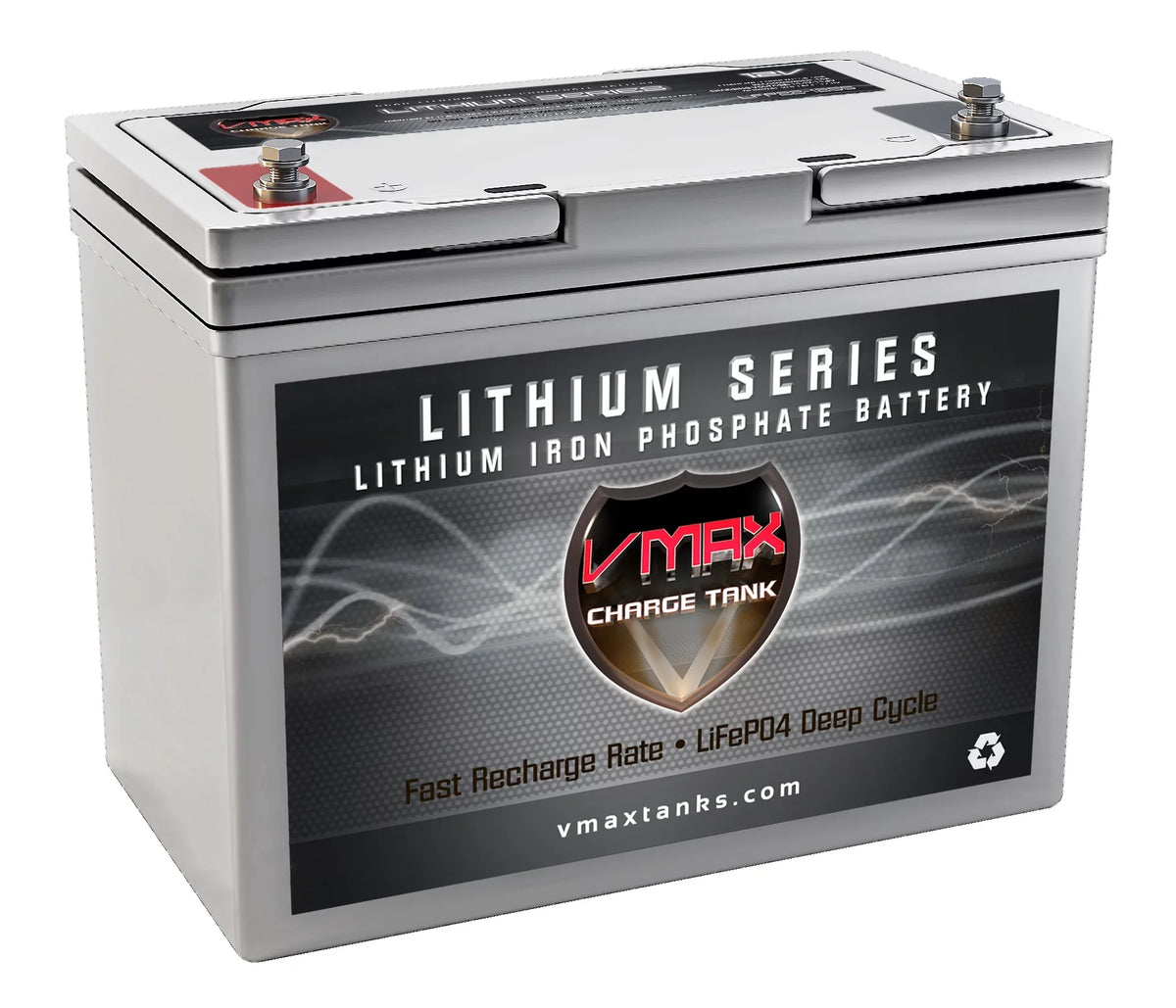 12.8V Kota Nominal Marine Lithium LFP22-1255 Compatible 55 Deep Minn 12.8V Terrova LiFePO4 VMAX Battery Cycle Voltage Motor Voltage 55Ah 50LB Trolling BMS Nominal with