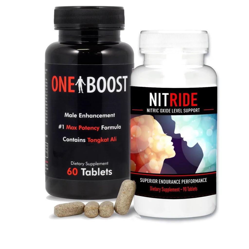 Testosterone - Power One Flow Nitric Nitride Oxide Pack Boost 2 Booster Booster & Bottles