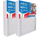 1200 & Filter #000-0448-001 MPR by with Compatible to MERV Skuttle 16x25x5 2 Made Air Filter Comparable 7 AIRX FPR AIR. 16x25x5 Pack CLEAN WICKED MPR DB-25-16 1000, 11 Premium FILTERS USA Furnace