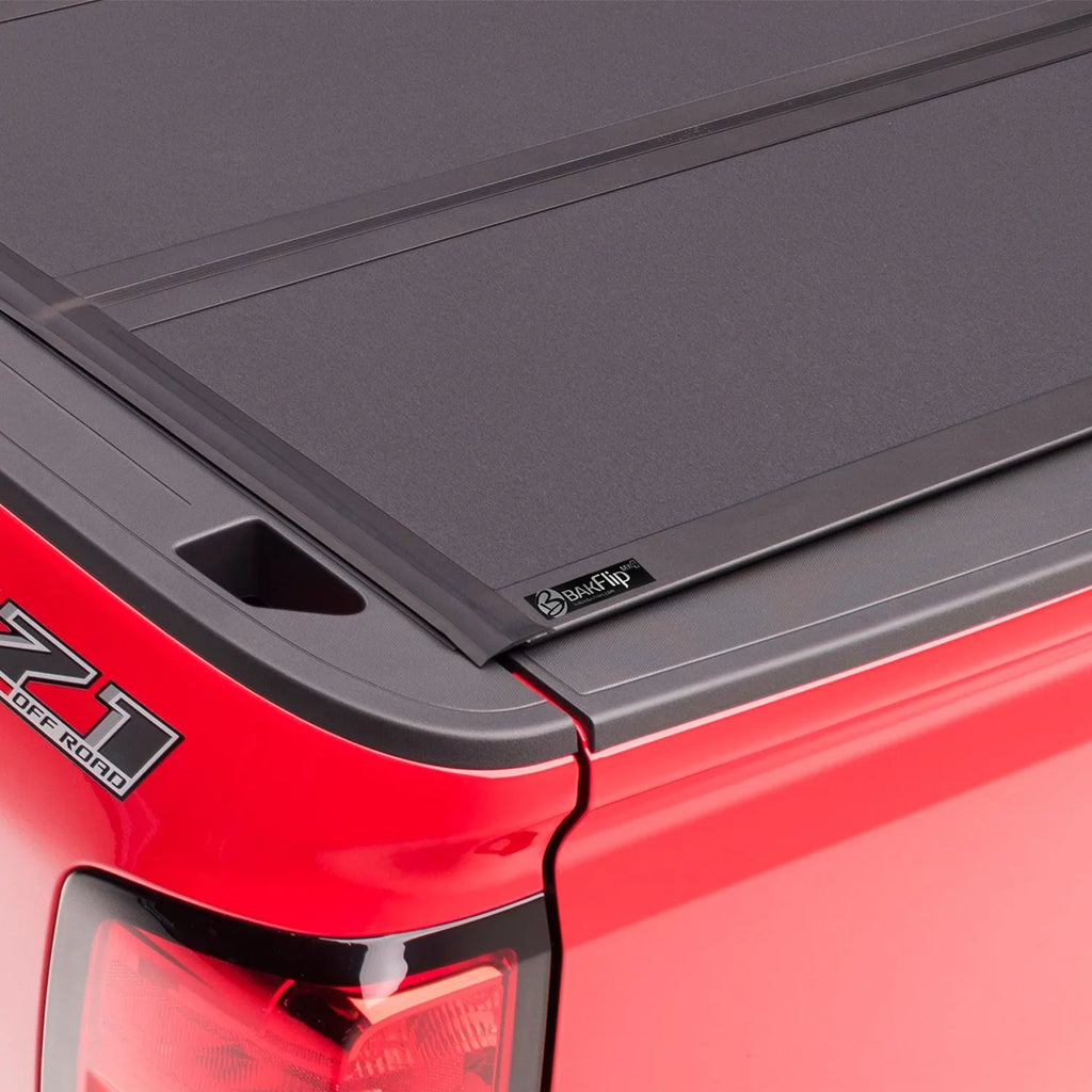 Fits 2019-2023 MX4 Folding RAM Tonneau 448223 Cover Hard Industries 1500 - BAK select: BAKFlip