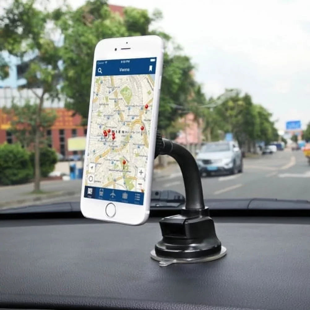 S8 Plus, Razer 6T, 6, for OnePlus 2 - Dash N7Q Hydrogen - One Samsung 3 Phone 7T, Nubia Galaxy 3S Mount - S9 RED Plus Sky Holder - Magnetic Red Gooseneck Windshield 7 Car Pro S7 / Magic
