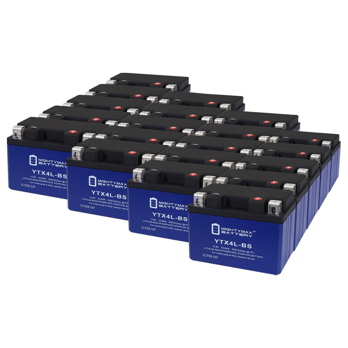 YTX4L-BS Battery with Pack GSX - YTX4L-BS Replacement Sea-Doo 20 Lithium 96-00 Compatible