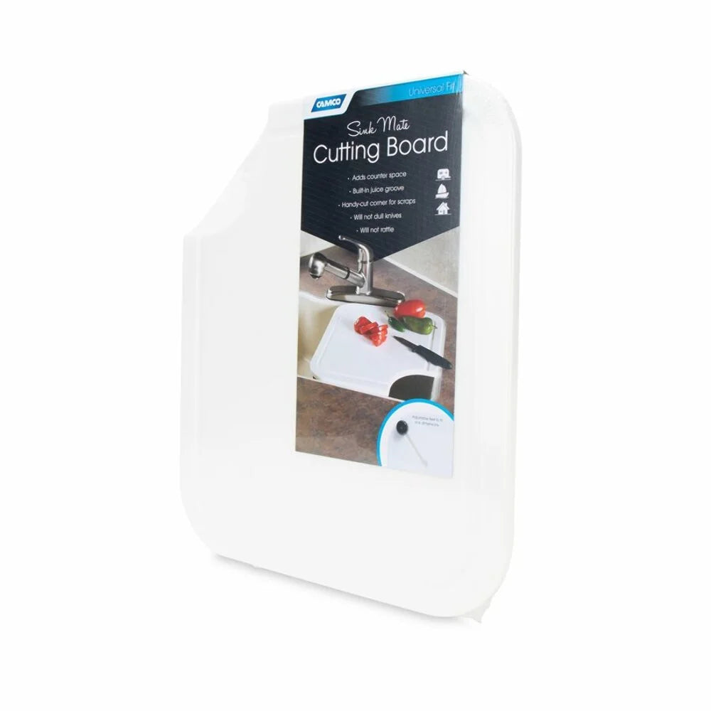 Board White - 43857 Camco Cutting Polyethylene Figured