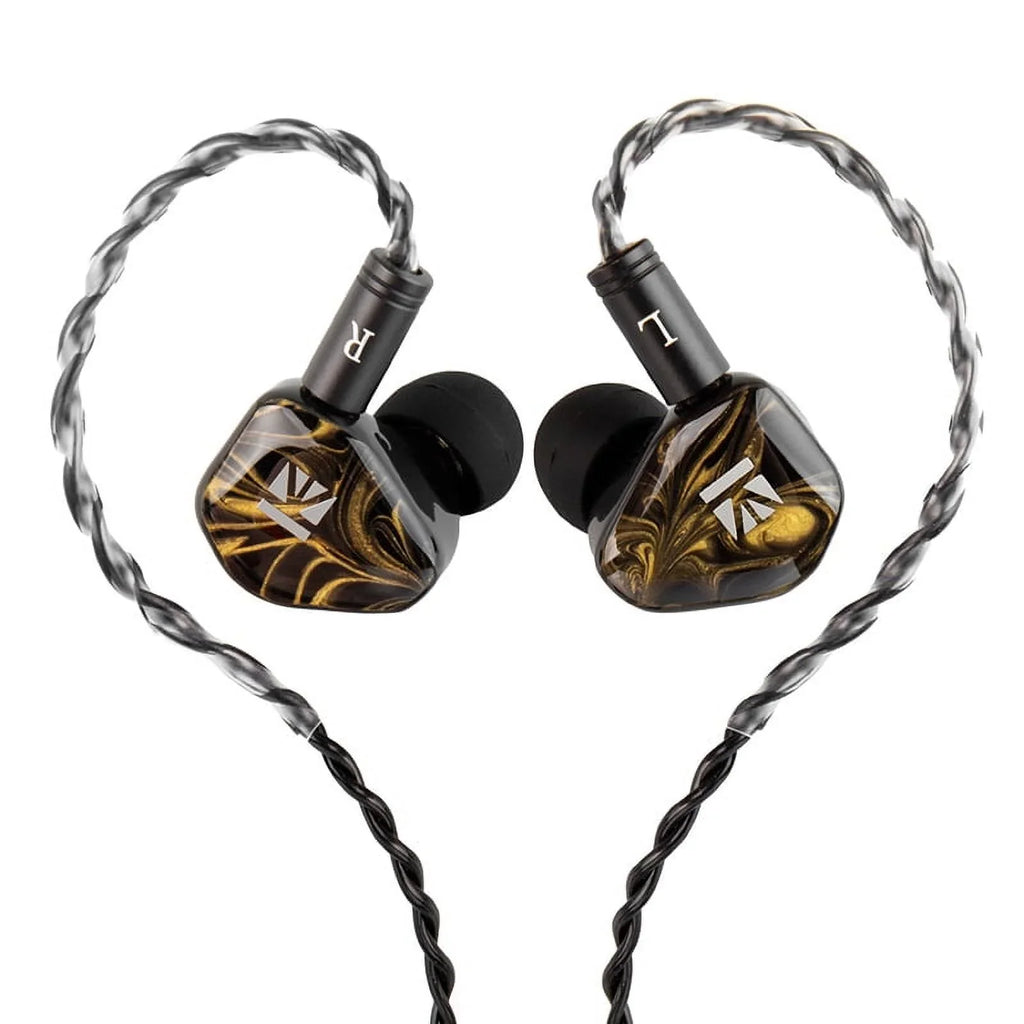 Drvier IEM Headset HIFI Headphones KB01 Wired Music Beryllium Ear Dynamic Sport 10MM Earbuds Diaphragm Monitor Earphone KBEAR In