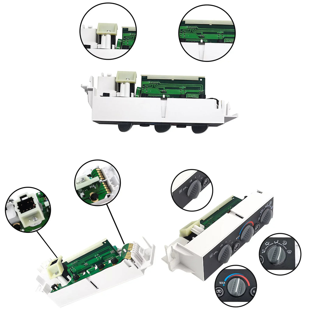 Escalade, GMC Control C1500, HVAC Heater C3500, 16231175, C2500, Panel Chevy, Control Suburban, Module 16238895 Tahoe Cadillac, K2500 Climate Compatible - K1500, C3500HD, with