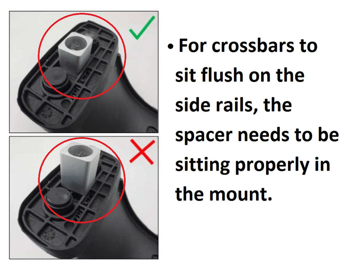 a Toyota of Rack Set Crossbars Black Replacement 2pcs, Limited Aluminum SE 2014-2019, Roof XLE Limited Top Platinum Rack Highlander For Cargo BRIGHTLINES
