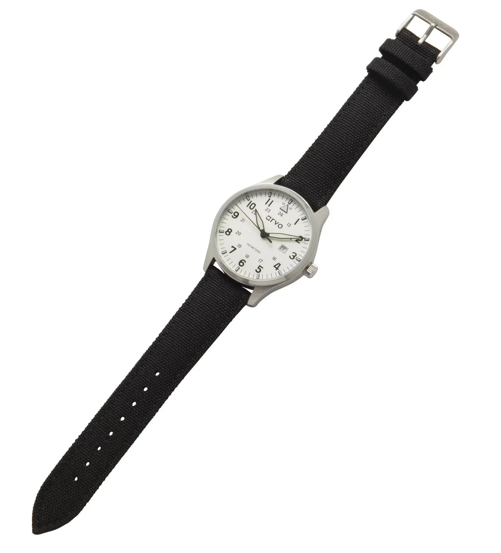 Field Arvo Watch Moon Rove White -