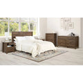 Classic Stonebrook Deluxe Wood Set Queen/Full Bedroom 5 Finish Piece Walnut in