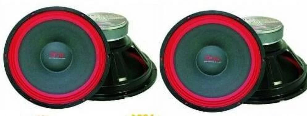 Woofer 18" DJ Speaker DJ Raw PRO 8 Raw PA PA118 Black/Red Magnet, Subwoofer700W PRO 2 Ohm 50oz MR Subwoofer replacement