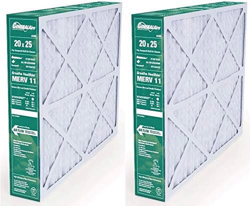 #4368-Replaces 25" Generalaire 4.5" X Merv 11 Air Filters FC100A1037-20"X