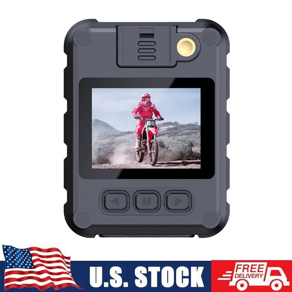 Camera Mini WiFi Night - Audio and 1080P DVR Connectivity Vision with Video Body Camcorder JahyShow