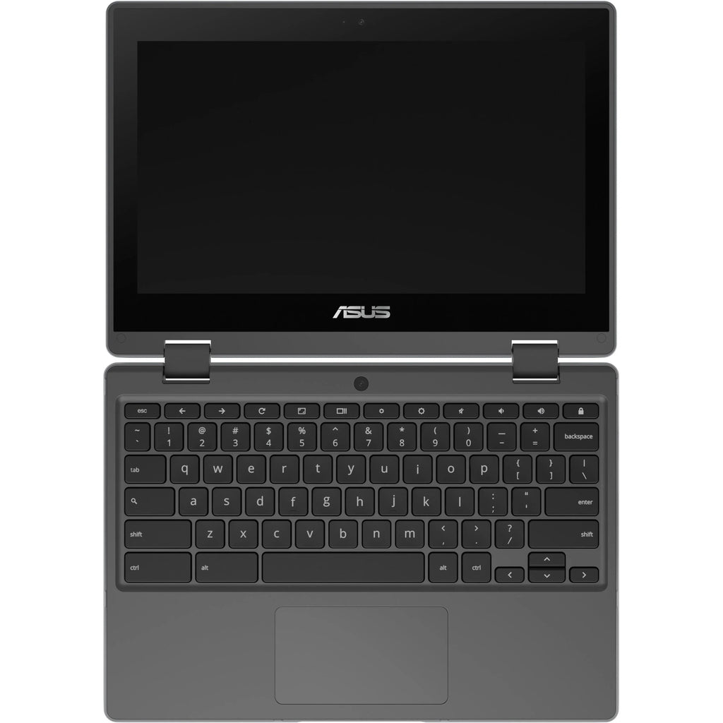 Celeron Chromebook SSD, 64GB Touchscreen, Asus Intel N5100, ChromeOS, Flip CR1100FKA-YZ184T 11.6"