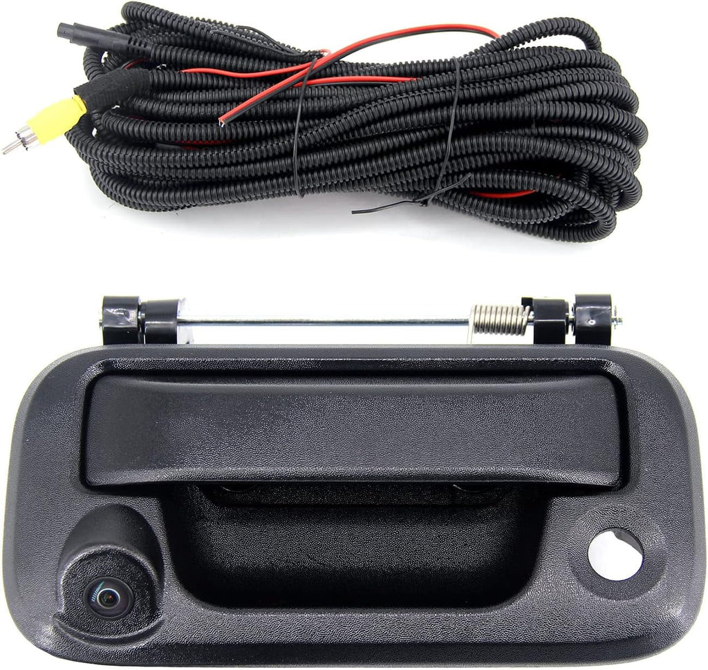 FEXON Rear Parking F150 Camera 2005-2014 View Tailgate Ford Handle Camera Compatible Camera with Reverse Backup Camera