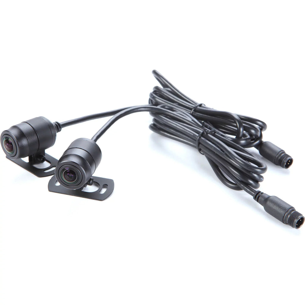 Extensional Cam HD GPS and 2 Kenwood Dash Rear-View Camera with Cable STZ-RFCC500 with 16ft STZ-RF200WD (5m) Kenwood Motorsports