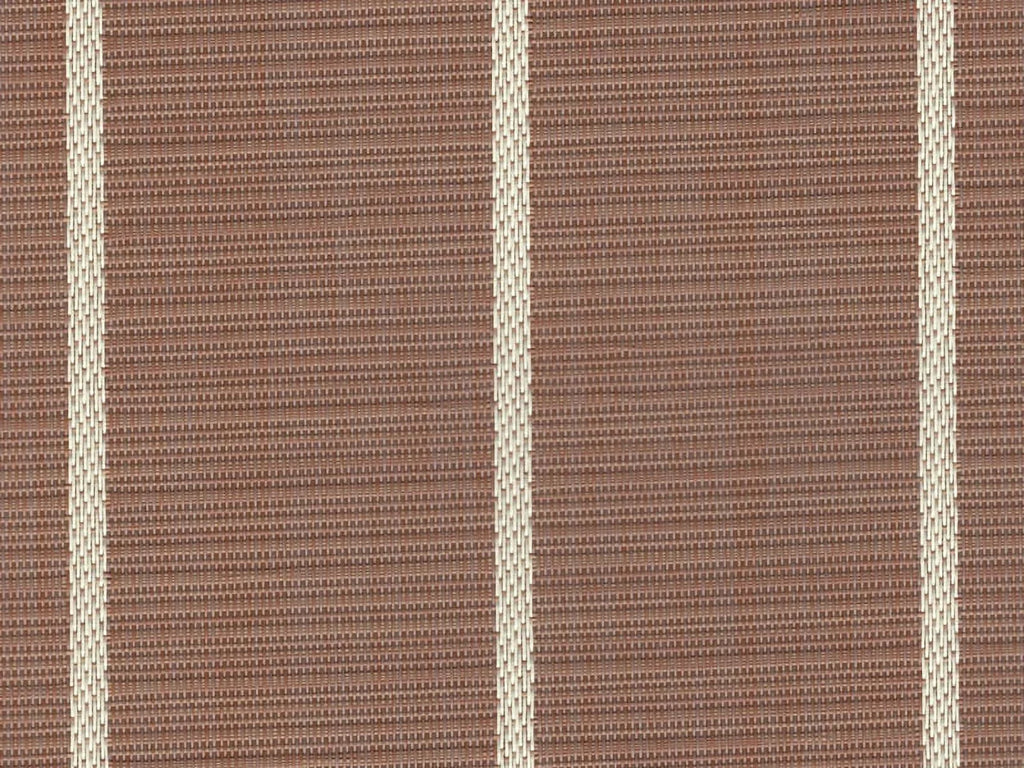 Stripes Marine / - White Teak Vinyl - w/ Padding 307 Flooring Woven 8.5'x25'