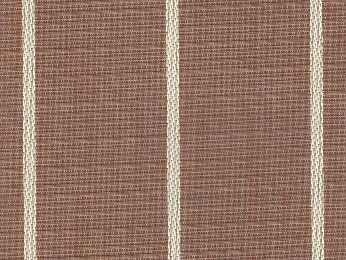 Stripes Marine / - White Teak Vinyl - w/ Padding 307 Flooring Woven 8.5'x25'