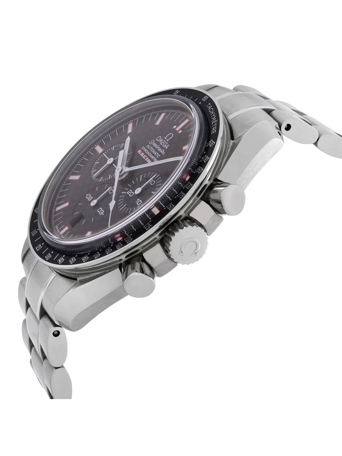 Chronograph Automatic Mens Omega Carbon Speedmaster Watch 3552.59.00 Racing Dial