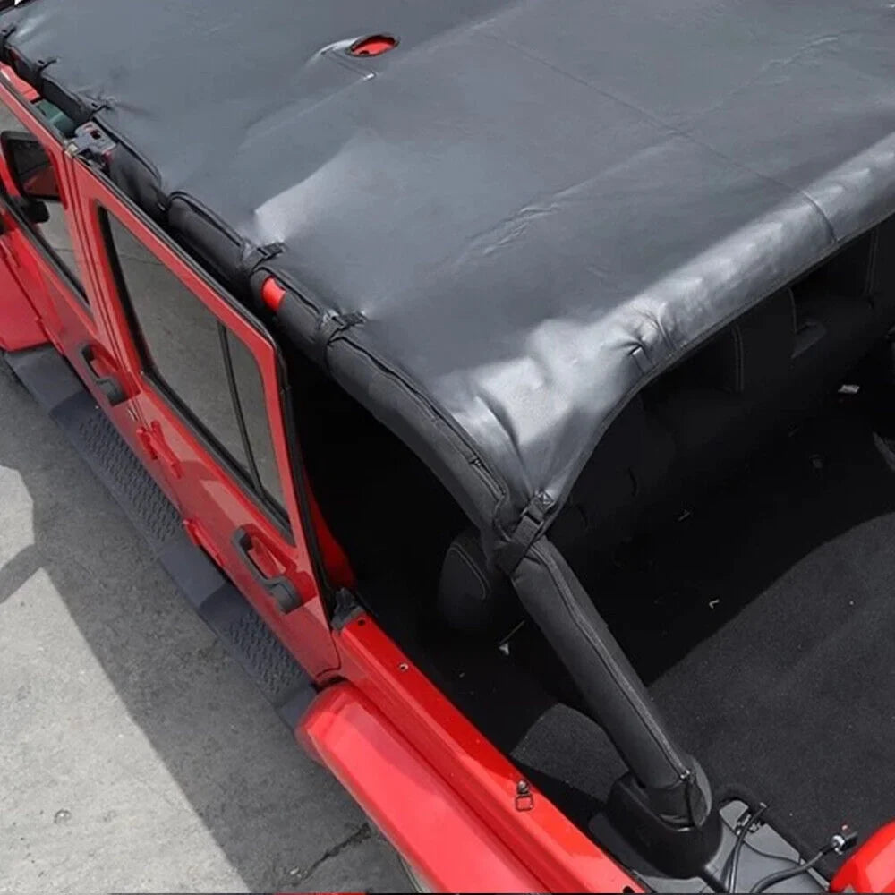 Premium Protection - Leather Protector Sunshade for Ultimate Sun Jeep JKU NEW JK Wrangler 07-18