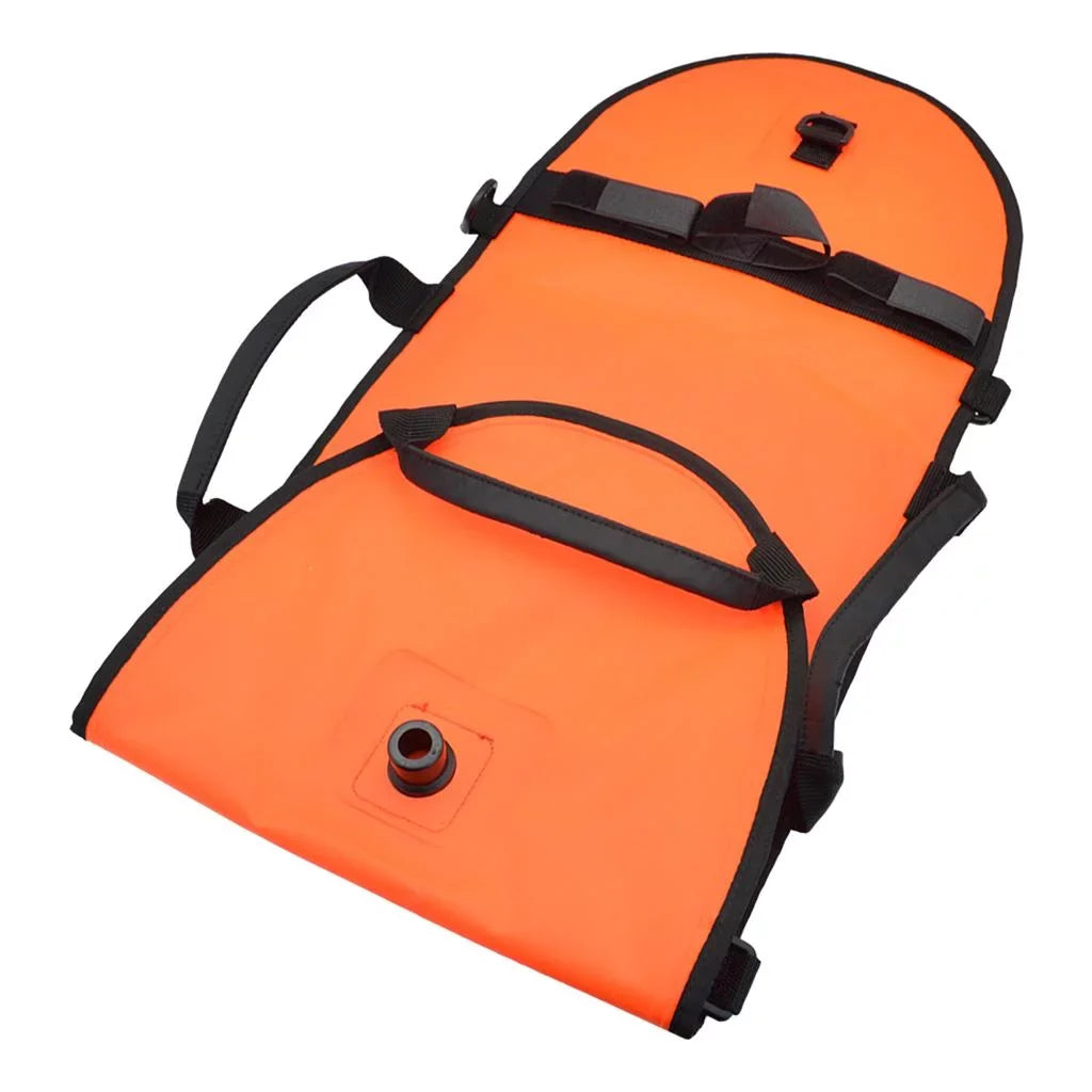 Spearfishing, , Snorkeling, Scuba with Float Visible 20m D-, Flag, Oral Inflator Diver Buoy Diving High Safety Freediving