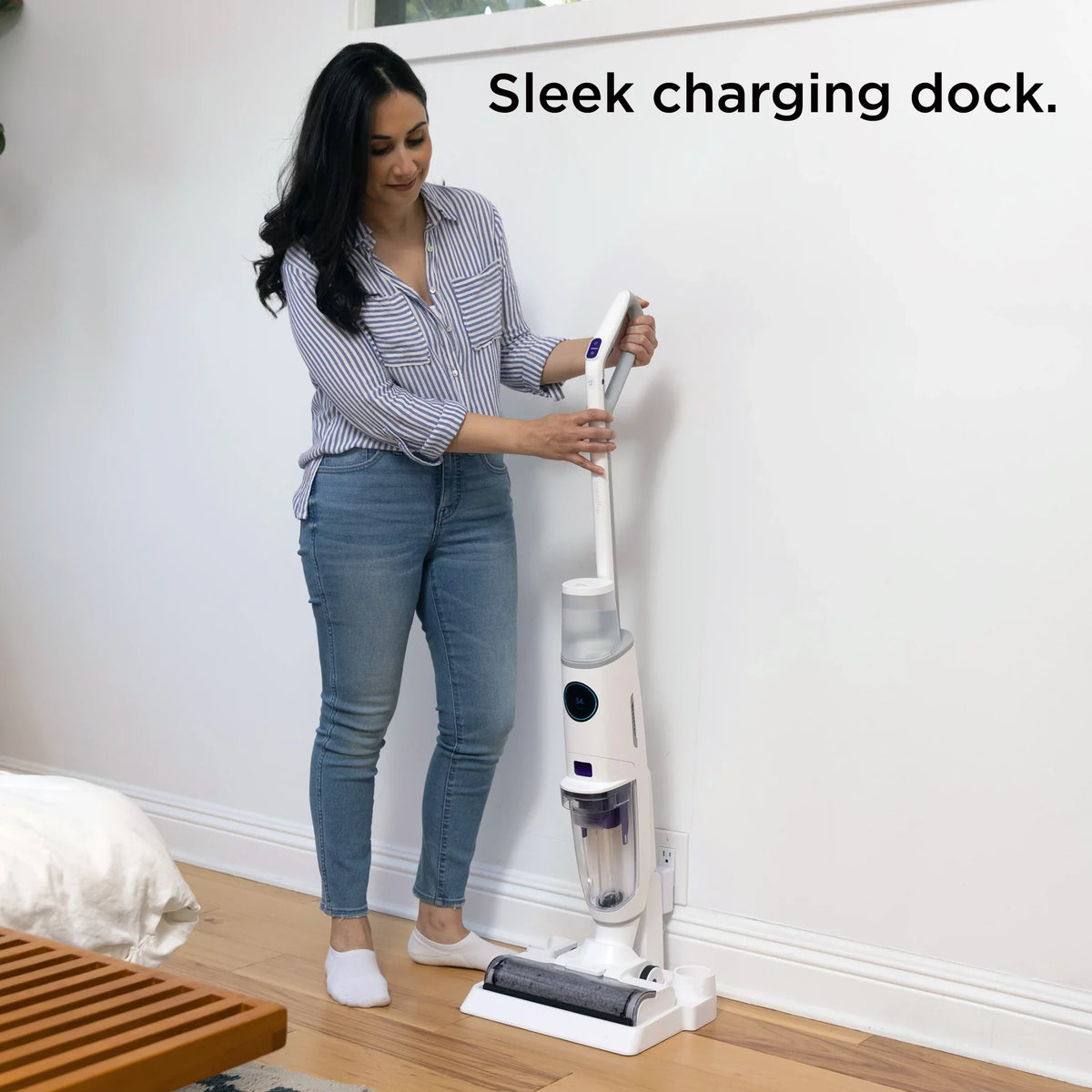 Nano Wet with Vacuum in 3 1 & technology Cleaner Lunaglow Self-cleaning Dry